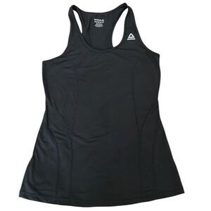 Reebox size XS Racer back black tank top EUC